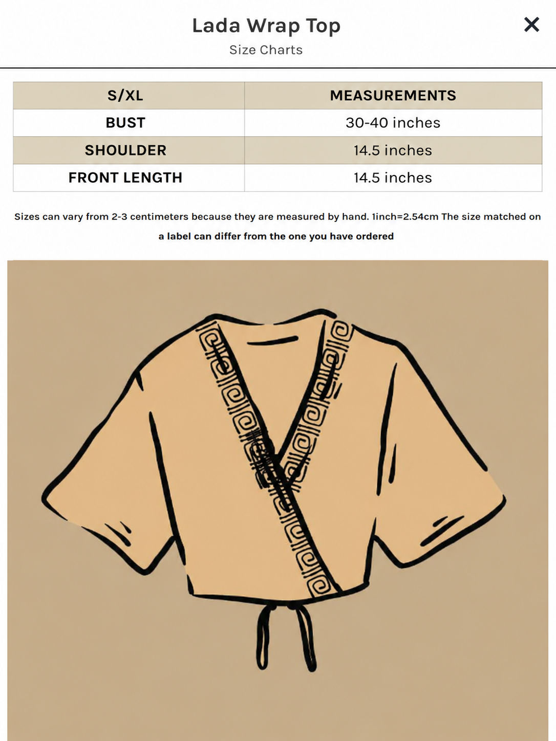 Lada Wrap Top